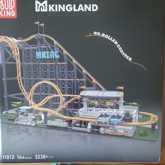 Roller Coaster Building Set - Black, Yellow, Gray - Picture 2 of 2